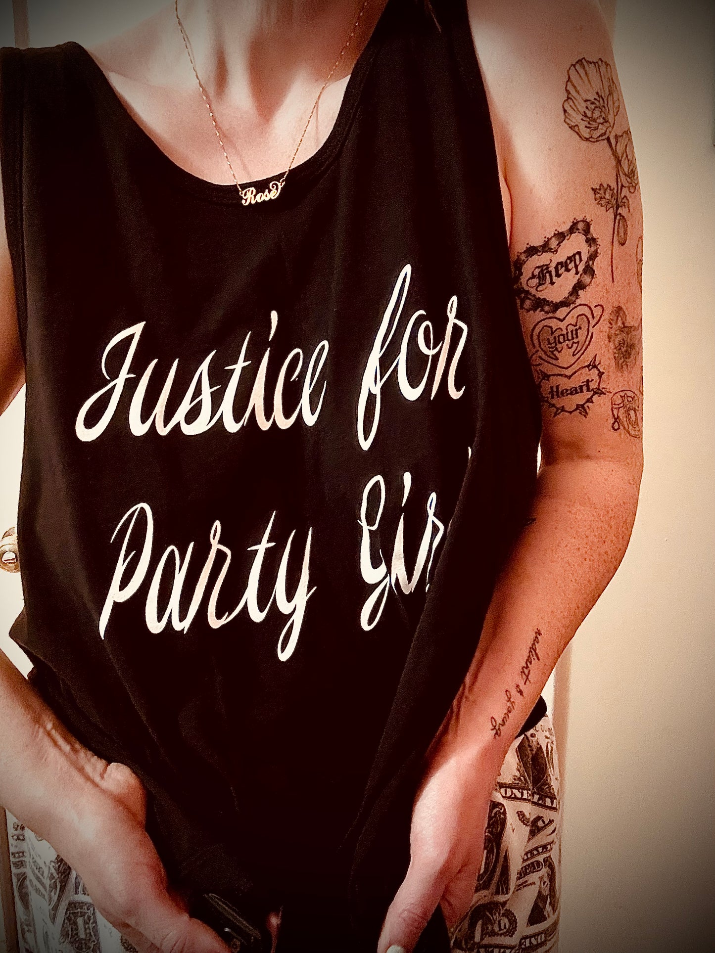 Justice For Party Girls Tank Top